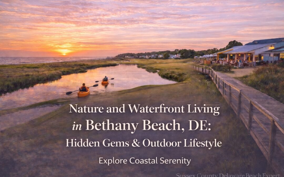 Nature and Waterfront Living in Bethany Beach, DE