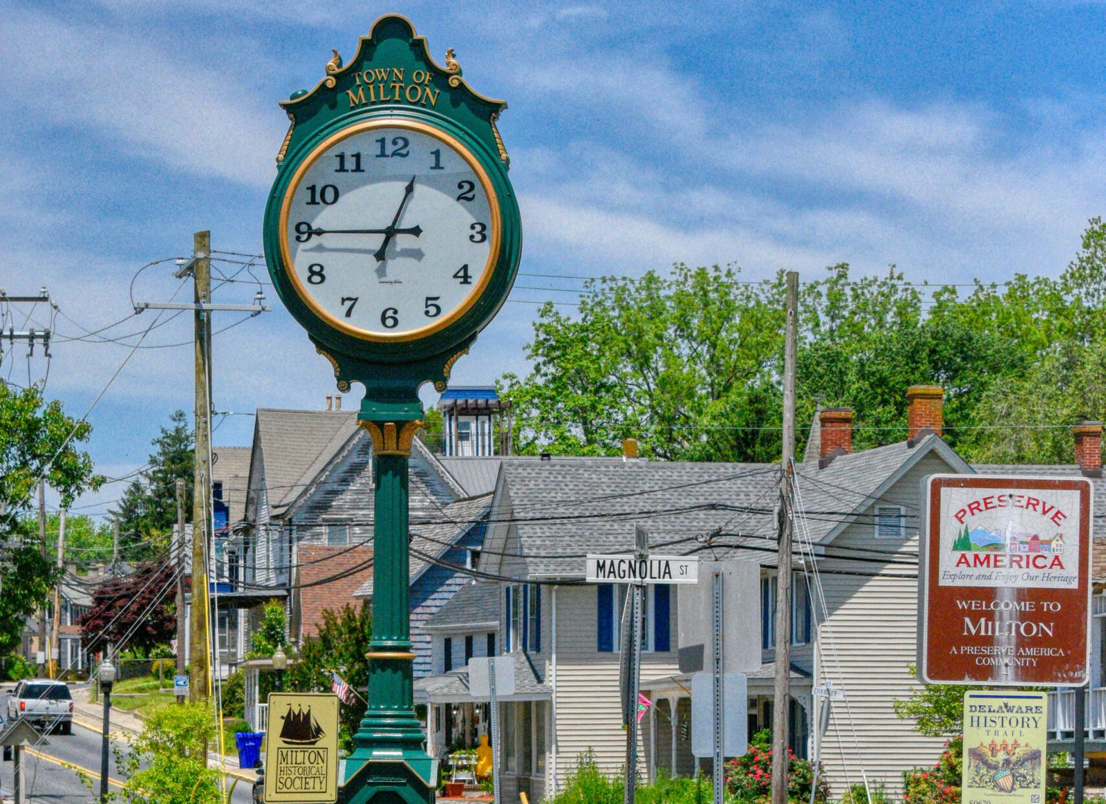 A historic river town In Milton