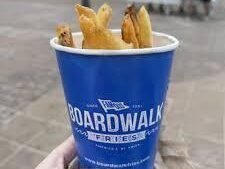 Crispy boardwalk fries in Bethany Beach