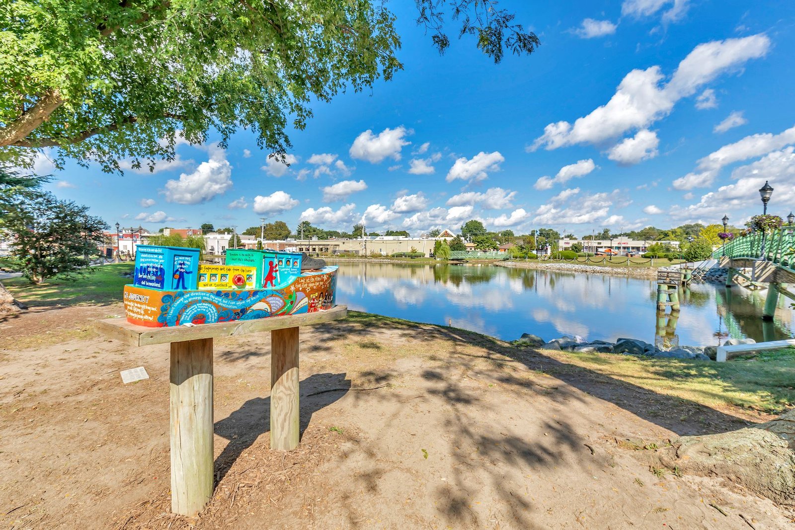 A historic river town In Milton