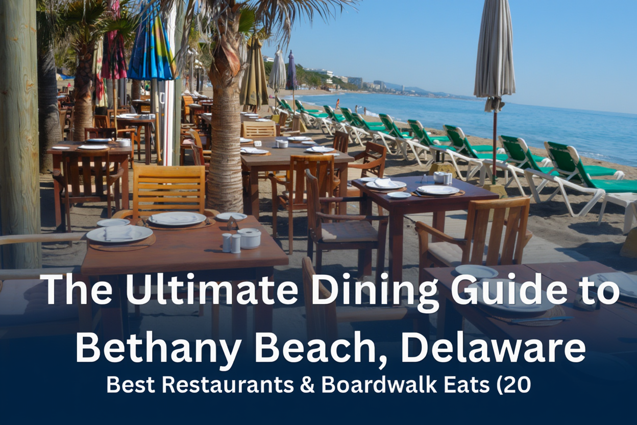 The Ultimate Dining Guide to Bethany Beach, Delaware 2026 The Ultimate Dining Guide to Bethany Beach, Delaware
