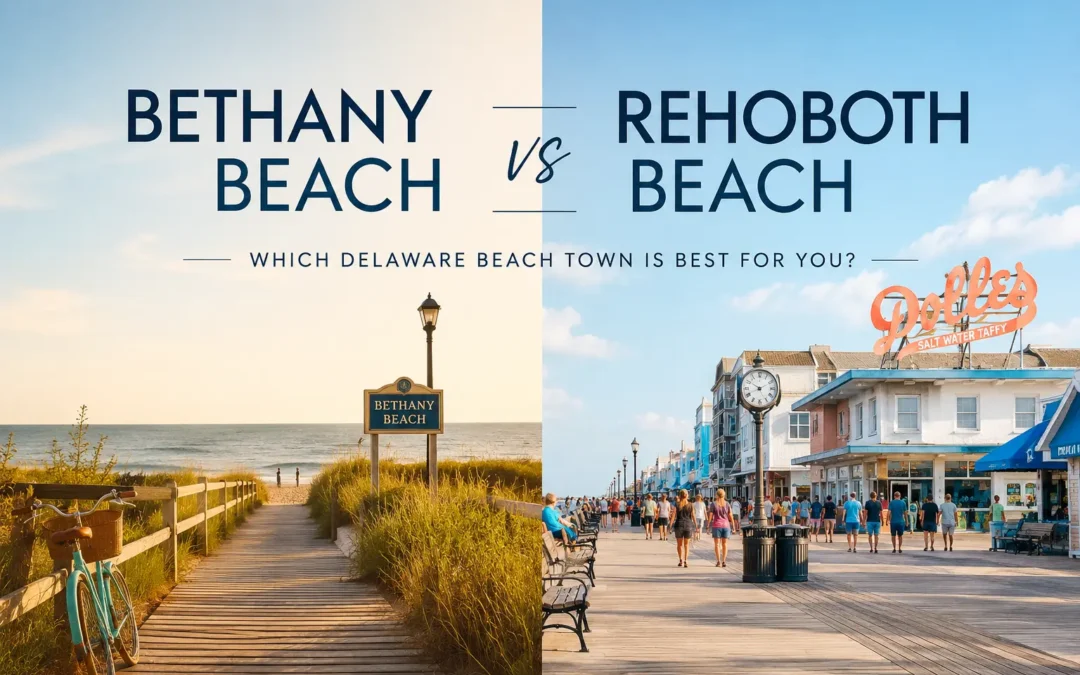 Bethany Beach vs Rehoboth Beach:Which Delaware Beach Town Is Best for You?