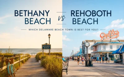 Bethany Beach vs Rehoboth Beach:Which Delaware Beach Town Is Best for You?